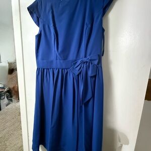JJs House Royal Blue Midi Dress